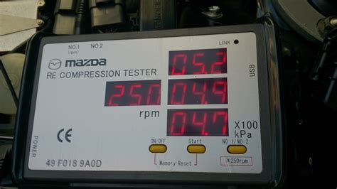 mazda rx8 compression test results|Compression test .